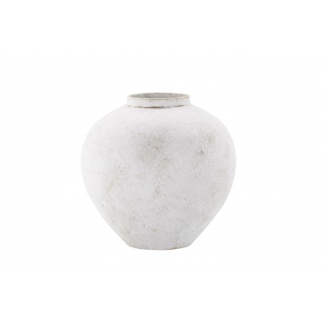 Globe Vase - Beige og Brun