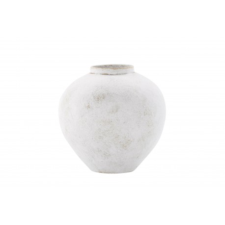 Globe Vase - Beige og Brun