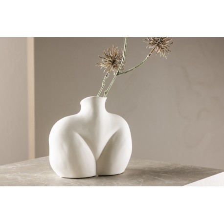 Harvey Vase - Off White