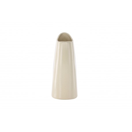 Ernst Vase - Beige og Sort