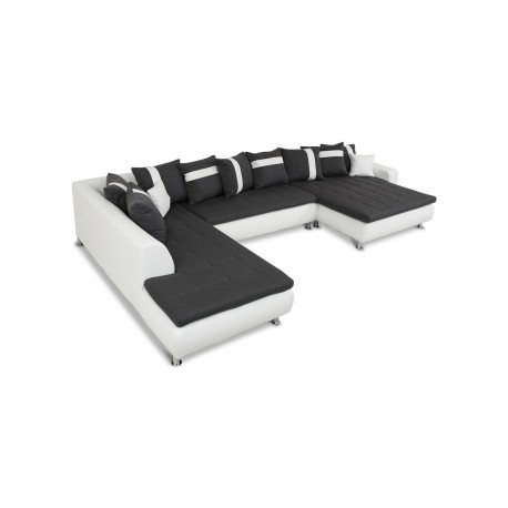 Miami XL U-sofa højrevendt