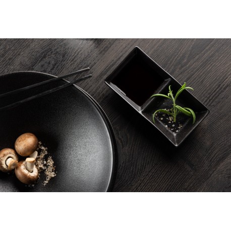 Wabi Sabi Sauce Skåle - Sort