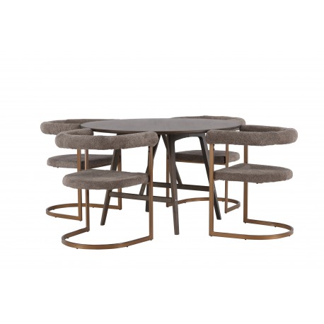 Spisebordssæt Kaseindon med Morgen stole