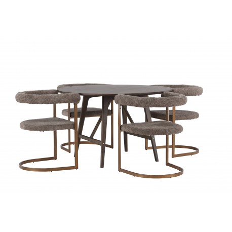 Spisebordssæt Kaseindon med Morgen stole