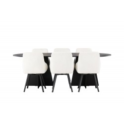 Spisebordssæt Bootcut med stole Rosie