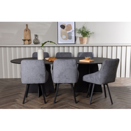 Spisebordssæt Bootcut med stolene Rosie