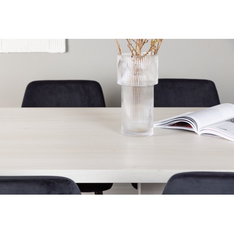 Spisebordssæt Olga med Spisebordsstole Night