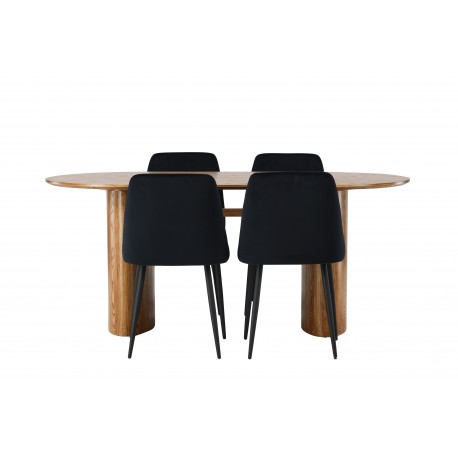 Spisebordssæt Isolde med Night stole