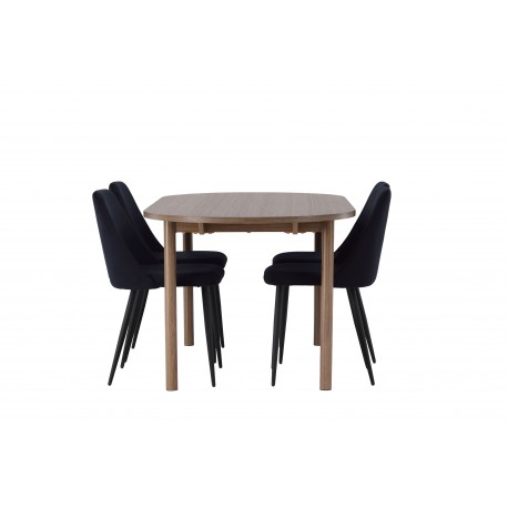 Spisebordssæt Andy med Night stole