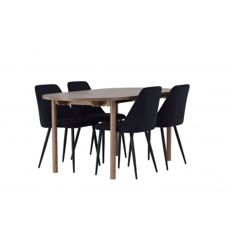 Spisebordssæt Andy med Night stole