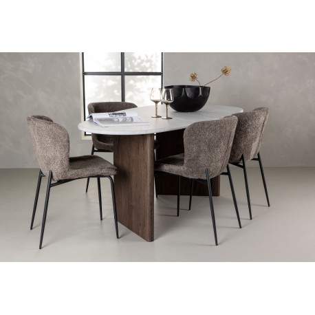 Spisebordssæt Gronvik med Modesto stole