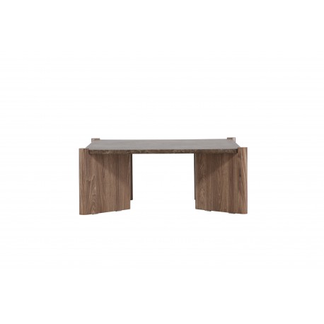 Rogaland Sofabord 100x100cm - Brun