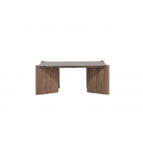 Rogaland Sofabord 100x100cm - Brun
