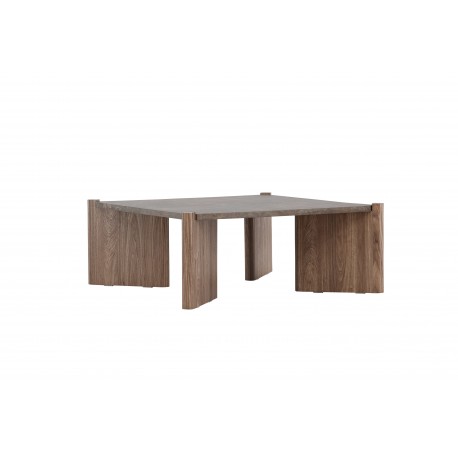 Rogaland Sofabord 100x100cm - Brun