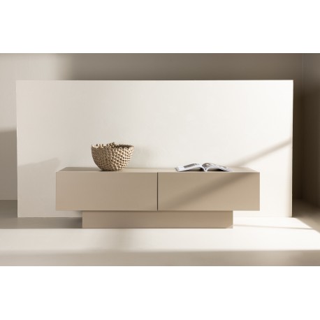Cuenca Tv-bord 160 x 47 cm - Beige