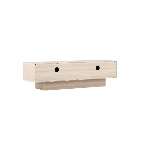 Cuenca Tv-bord 160 x 47 cm - Hvidpudset