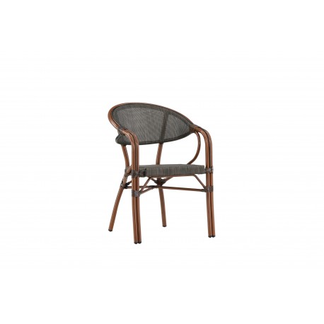 Vila Café Stol - Sort,Brun