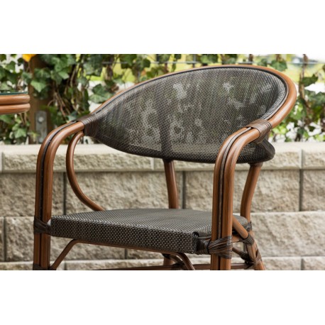 Vila Café Stol - Sort,Brun