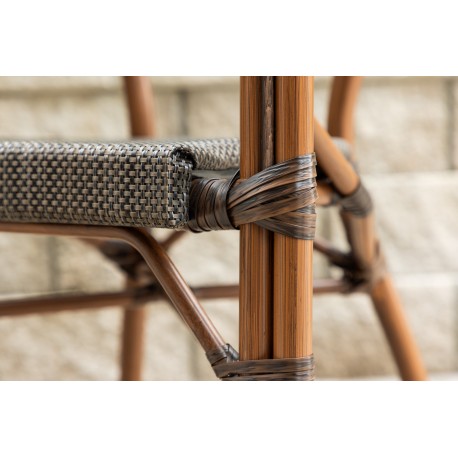 Vila Café Stol - Sort,Brun