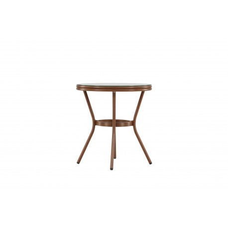 Loures Cafébord - Brun,Grå