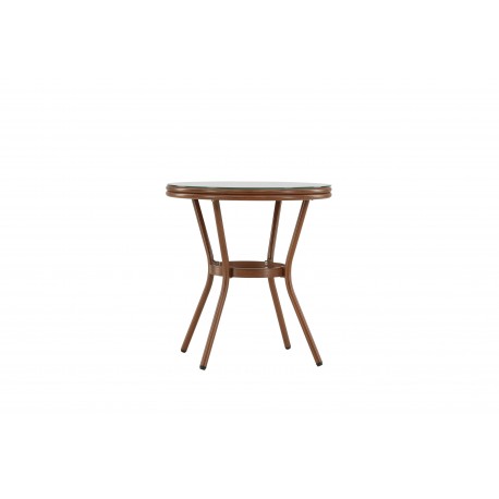 Loures Cafébord - Brun,Grå