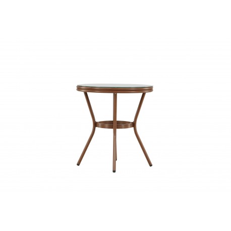 Loures Cafébord - Brun,Grå