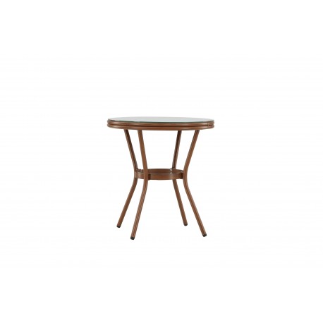 Loures Cafébord - Brun,Grå