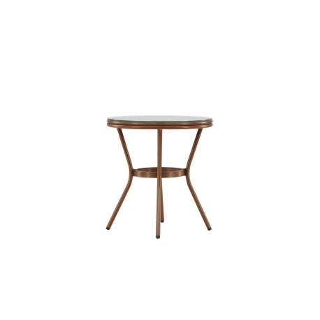 Loures Cafébord - Brun,Grå