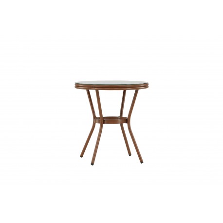 Loures Cafébord - Brun,Grå