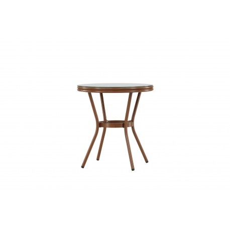 Loures Cafébord - Brun,Grå