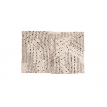 Lorentz Badeværelsesmåtte - Ivory og Taupe