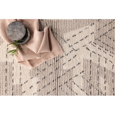 Lorentz Badeværelsesmåtte - Ivory og Taupe