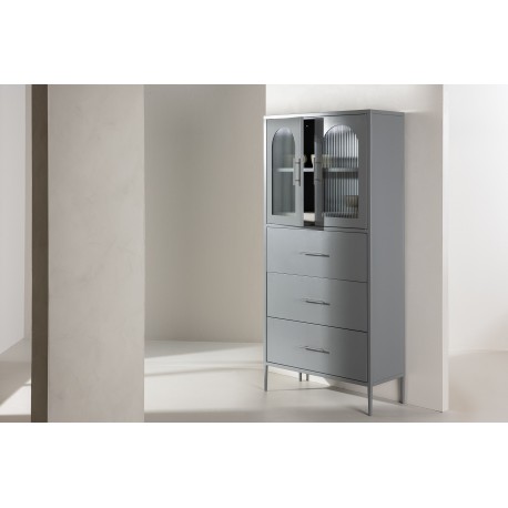 La Paz Kabinet - Lysegrå