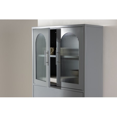 La Paz Kabinet - Lysegrå