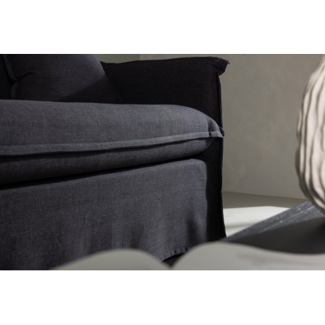Nova 3 personers Sofa - Sort