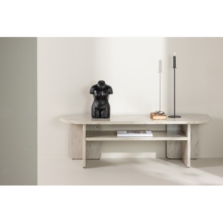Ålesund TV-bord 140 x 40 - Beige