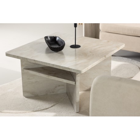 Ålesund Sidebord 75 x 75 cm - Beige