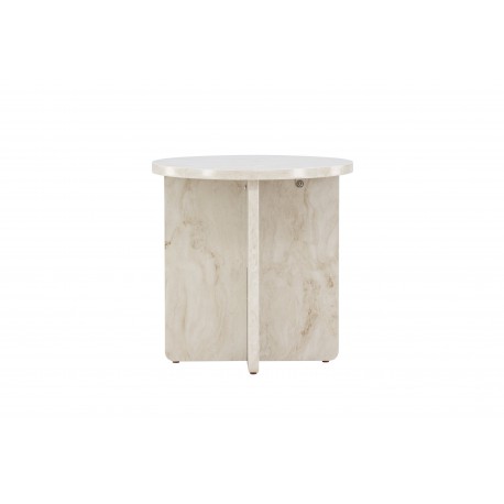 Ålesund Sidebord Ø50cm - Beige