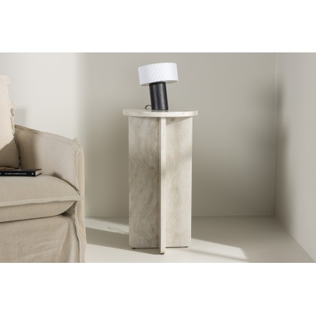 Ålesund Sidebord Ø40cm - Beige