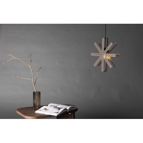 Safsen Loftlampe - Sort og Mocca
