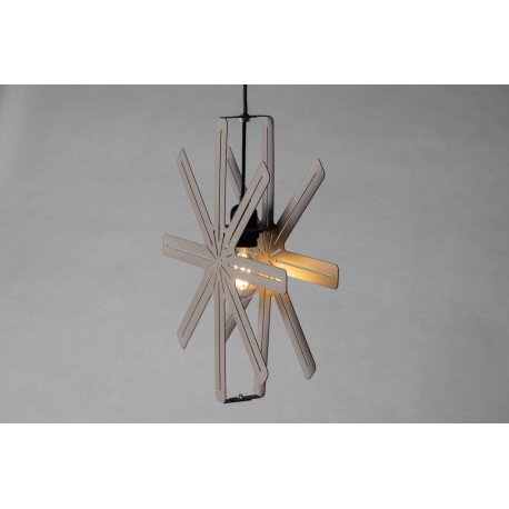 Safsen Loftlampe - Sort og Mocca
