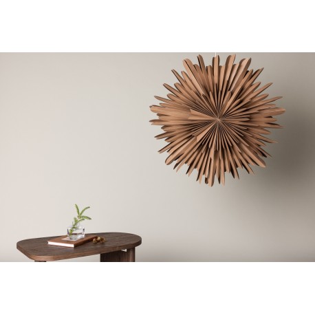 Salen Pendel Lampe - Brun og Hvid