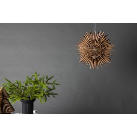 Salen Loftlampe - Brun og Hvid