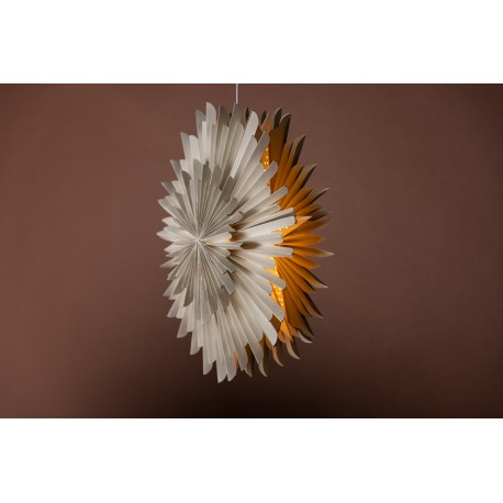Salen Pendellampe - Beige og Hvid
