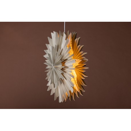 Salen Loftlampe - Beige og Hvid