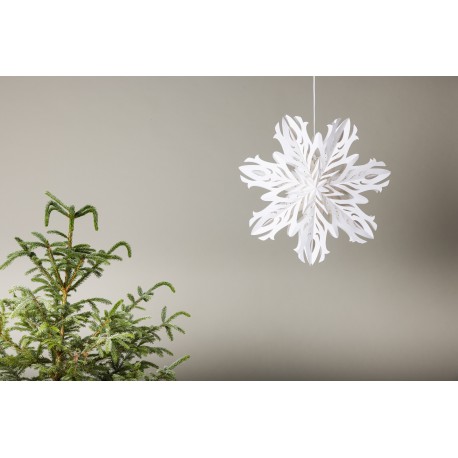 Hundfjallet Loftlampe - Hvid