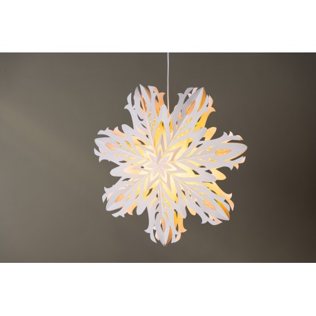 Hundfjallet Loftlampe - Hvid