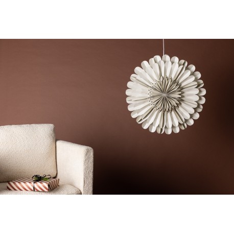 Jarvson Loftlampe - Beige og Hvid