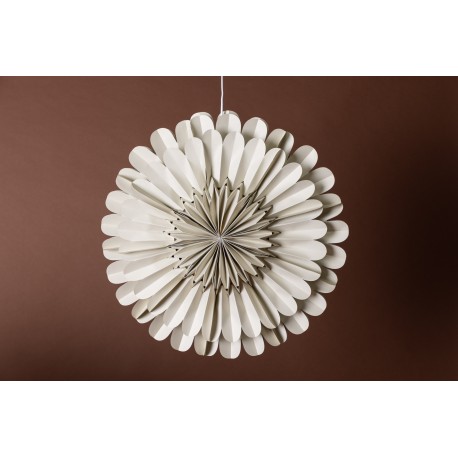 Jarvson Loftlampe - Beige og Hvid