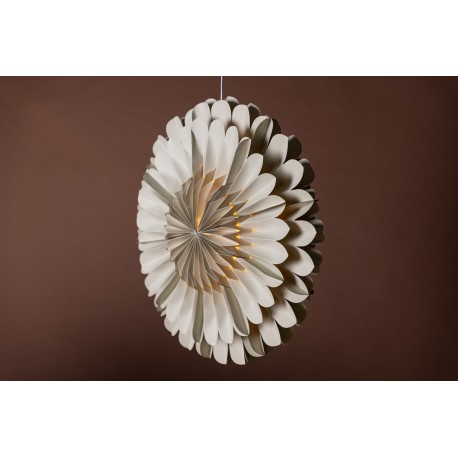 Jarvson Loftlampe - Beige og Hvid